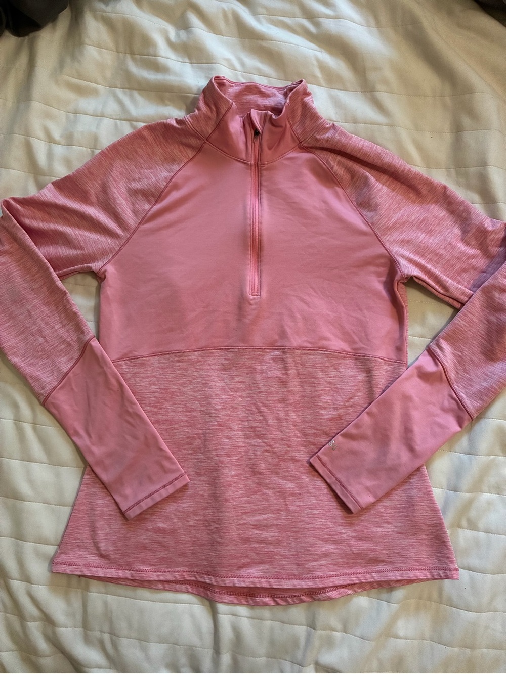 DSG Women’s Pink Quarter-Zip Active Pullover L